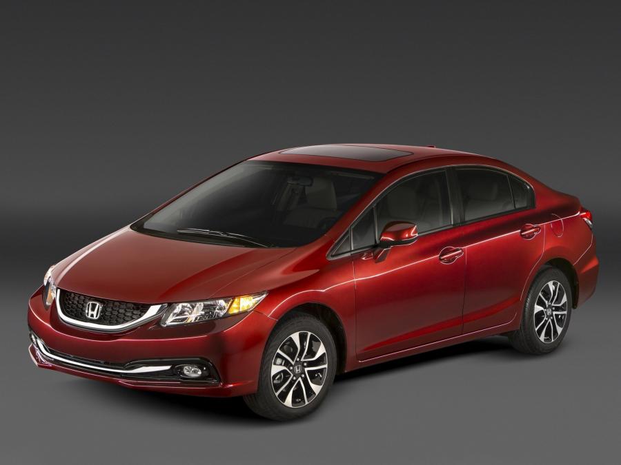  Honda Civic EX-L 2013 года  (US) (фото 10 из 16)